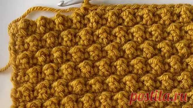 узор с шишечками / крючок