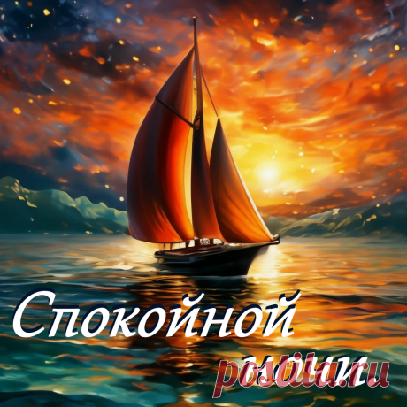 Моя душа, спокойной ночи.
Тебя люблю я очень-очень!
Пусть сон несет тебе покой,
И доброй ночи, ангел мой!