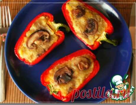 Перцовые чашечки с картофелем – кулинарный рецепт