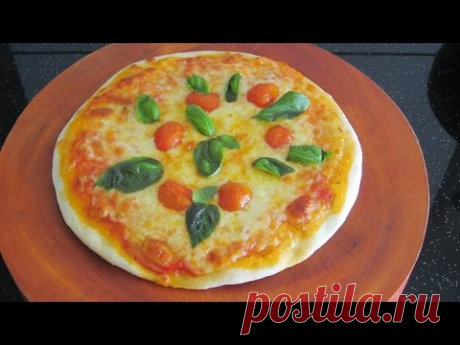 Пицца Маргарита простой рецепт [LudaEasyCook]