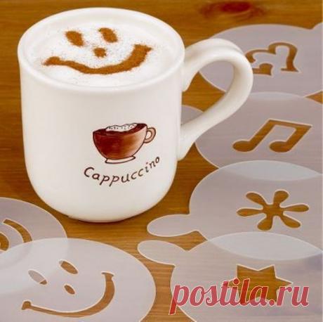 Как украсить кофе.