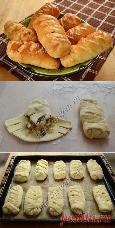 Пирожки-косички