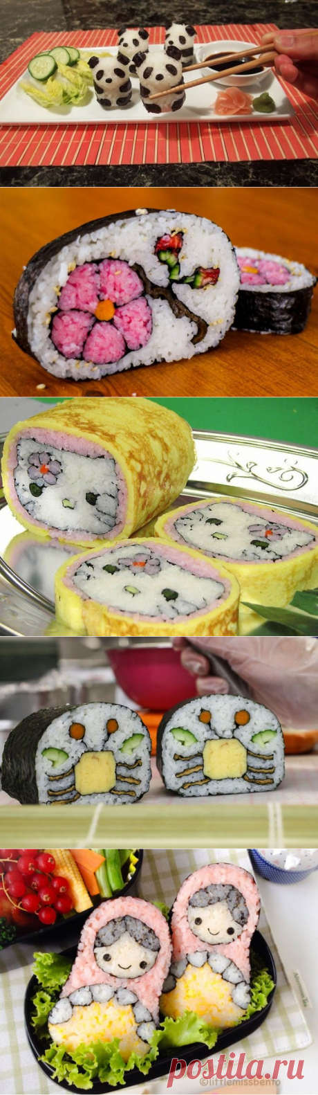 КРЕАТИВНЫЕ  СУШИ !!!