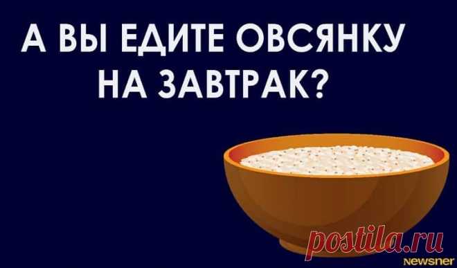 Вот что будет с вашим телом, если вы начнете есть овсянку каждый день 

Вот что будет с вашим телом, если вы начнете есть овсянку каждый деньВсякие сэры ели овсянку отнюдь не с голодухи…  Одно правило, которое изменит все.
Завтрак — самый важный прием пищи, поэтому он д…