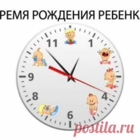 В какое время родился ваш ребенок