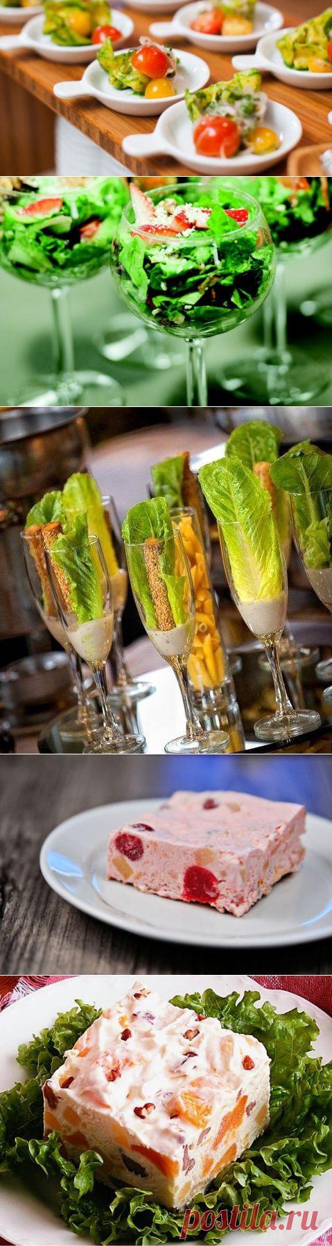 Гостям это понравится: 12 интересных способов подачи салатов | БУДЕТ ВКУСНО!