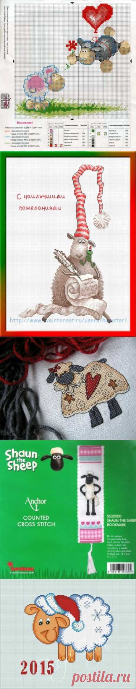 Схемы для вышивания &quot;Овечки&quot; / Вышивка / Вышивка крестом