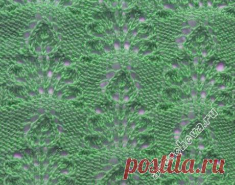 узор спицами. / Handmade / Вязание. СХЕМЫ И УЗОРЫ ДЛЯ СПИЦ . / Pinme.ru / LanVan