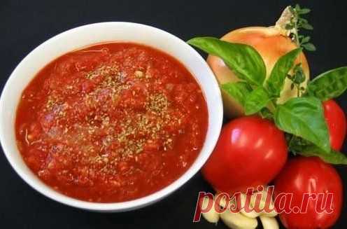 Соусы из помидоров.
