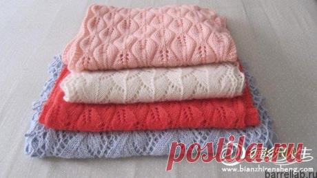 Ажурные шарфики спицами. Схемы для вязания шарфика спицами | Домоводство для всей семьи