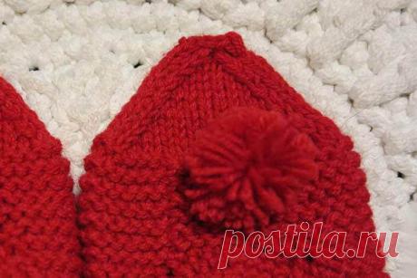 Вязание тапочек спицами с описанием (для начинающих)