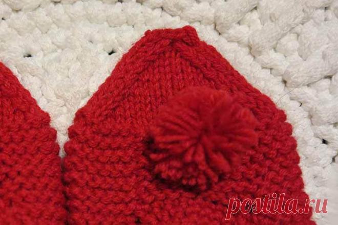 Вязание тапочек спицами с описанием (для начинающих)