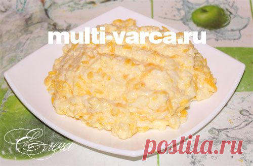 Тыквенная каша в мультиварке