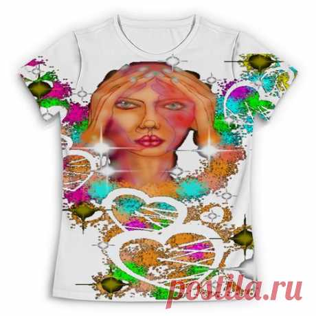 Футболка с полной запечаткой (Женская) &quot;Спасательный круг.&quot; от Printissimo - Printio