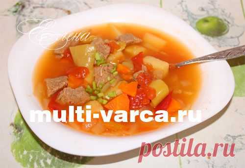 Шурпа из говядины в мультиварке
