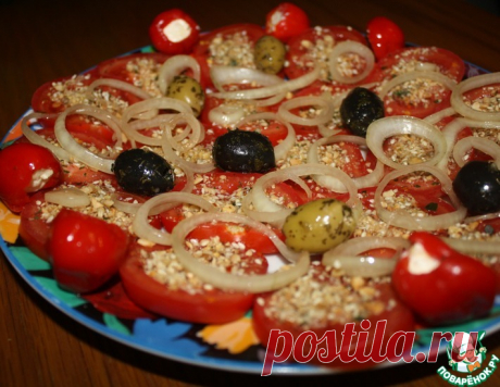 Закуска с помидорами по-египетски - кулинарный рецепт