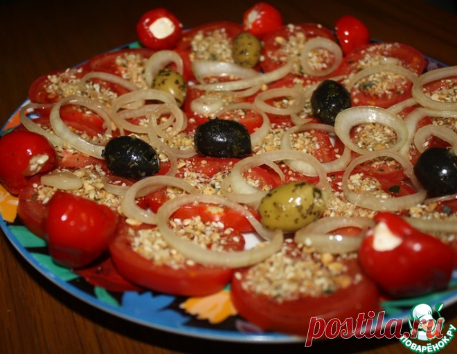 Закуска с помидорами по-египетски - кулинарный рецепт
