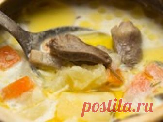 Потрясающе Вкусное Блюдо в Горшочке на Каждый День! Рецепт. Ароматная картошечка с сердечками и грибами в сливках. Блюдо, которое однозначно покорит ваш желудок. Вкусно, Быстро и Просто. Пошаговый Рецепт. ИНГРЕДИЕНТЫ: репчатый лук - 1 штука;...