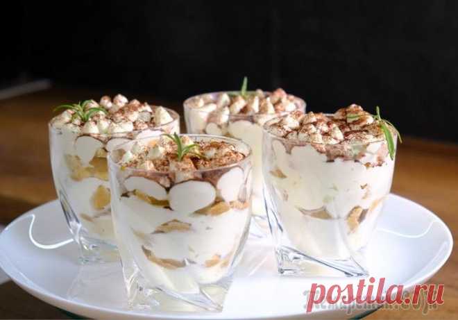 Нежнейший десерт «А-ля Тирамису» с изысканным вкусом