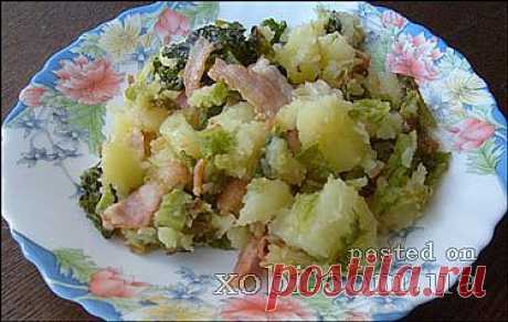 теплый картофельный салат по-венгерски