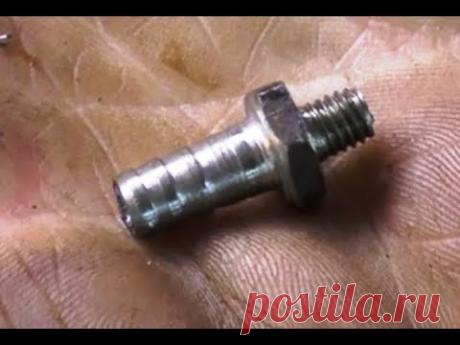 Ремонт патрубка радиатора Волги.