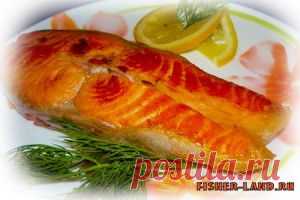 Жареная семга рецепт
