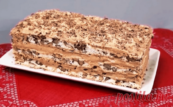 Самый вкусный торт без муки «Королевский»: уникальный рецепт