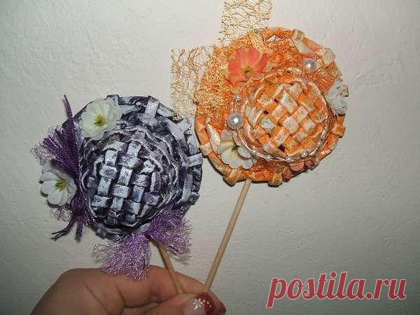 Целый мир • Просмотр темы - ПЛЕТЕНИЕ ИЗ ГАЗЕТ, БУМАГИ: мастер-классы, идеи