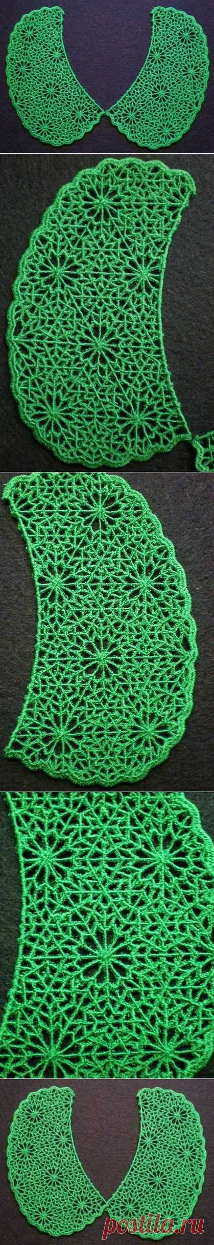 Embroidered Lace Collar Peter Pan Lace by ElsieMichelleDesigns