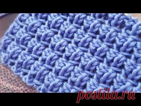 Фантастический фоновый узор с  эффектом вафельки ☝️  knitting pattern.