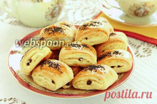Творожные рулетики с изюмом