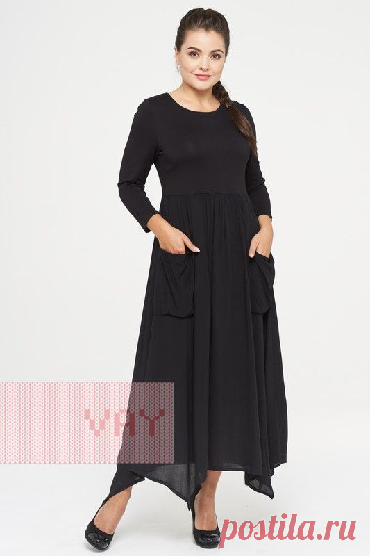 Летние платья от марки VAY. Женские летние платья VAY (артикул 182-3471), цветовое решение черный. Ещё больше женских платьев марки ВЭЙ на оптовом сайте производителя VAY - Ньювэй.ру https://www.newvay.ru