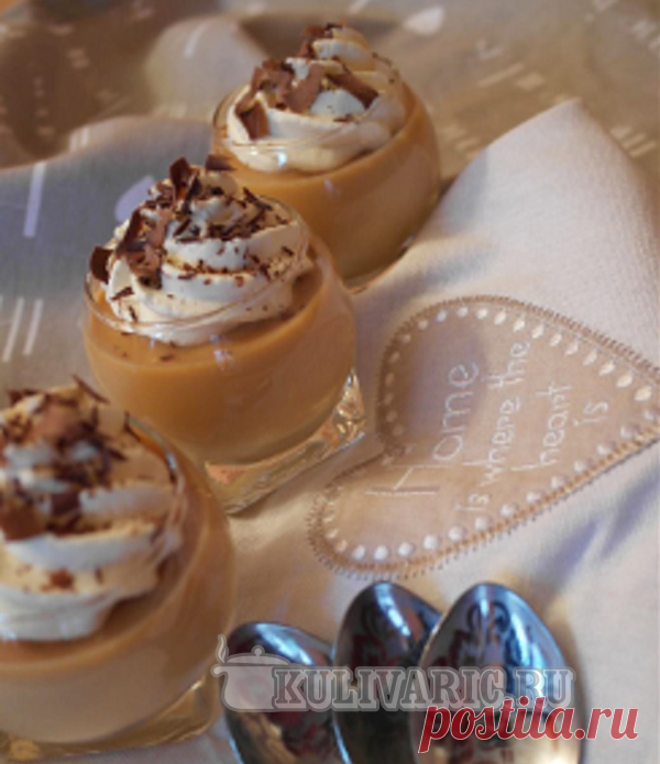 Карамельная панна-котта — Женская страничка
