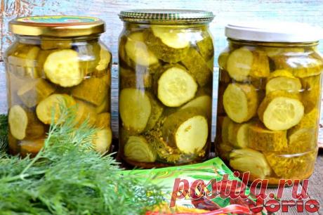 Огурцы маринованные &quot;Восточные&quot; (с карри) рецепт с фото