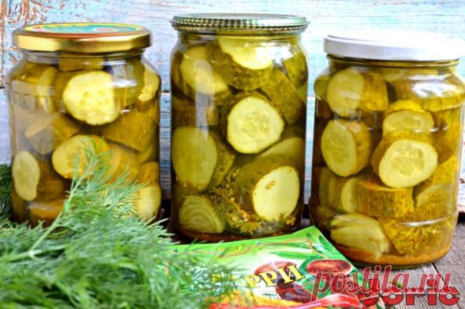 Огурцы маринованные "Восточные" (с карри) рецепт с фото