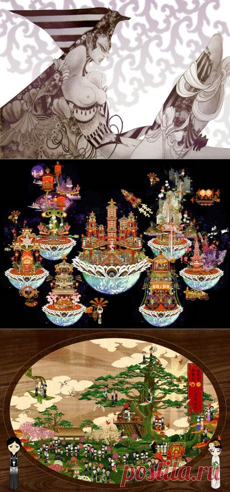 Творчество японской художницы Aya Kato