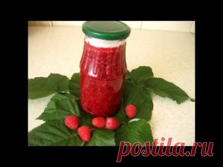 «Живое» варенье-ассорти из малины и ежевики  Homemade raspberry jam