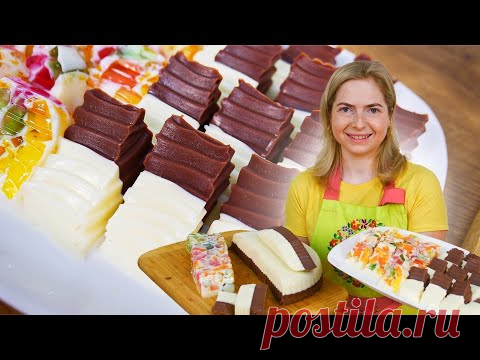 САМЫЕ ВКУСНЫЕ ДЕСЕРТЫ БЕЗ ВЫПЕЧКИ И ГРАММА МУКИ ИЗ МОЕГО ДЕТСТВА! БИТОЕ СТЕКЛО И ПТИЧЬЕ МОЛОКО
