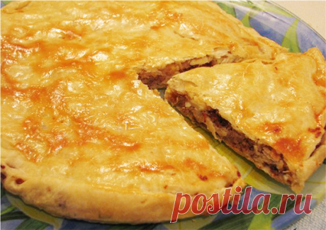 Пирог с мясом — Сад Заготовка