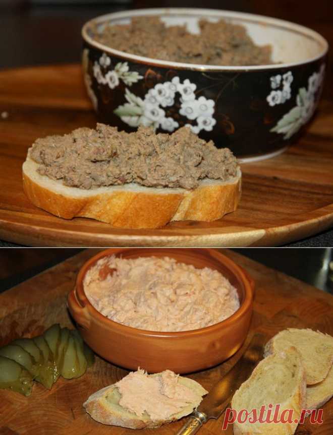 Два необыкновенно вкусных паштета.