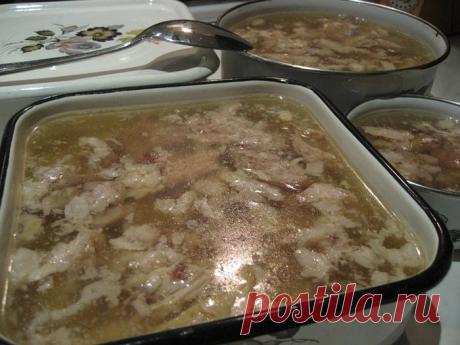 Как сварить вкусный холодец: шесть важных правил.