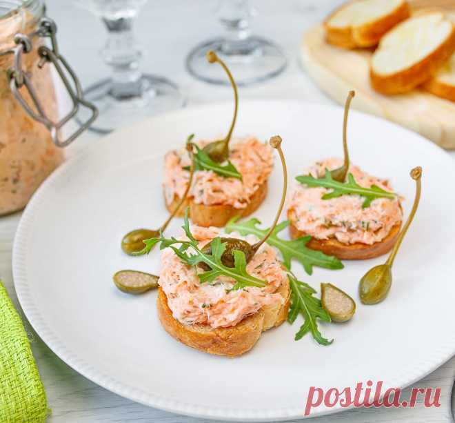 Рийет из копченого лосося на Вкусном Блоге