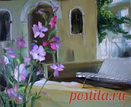 Вадим Долинский Аромат (Пригород Ле-Манна. Часовня)Художник Вадим Николаевич Долинский родился в 1969 году в Томске. Закончил Кемеровское художественное училище. Член Творческого союза художников России. Участник меж...