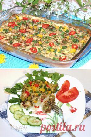 Картофельный гратен с зелёным горошком. Рецепт c фото, мы подскажем, как приготовить!