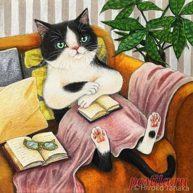 Художник Hiroko Tanaka | Потрясный Арт | ВКонтакте