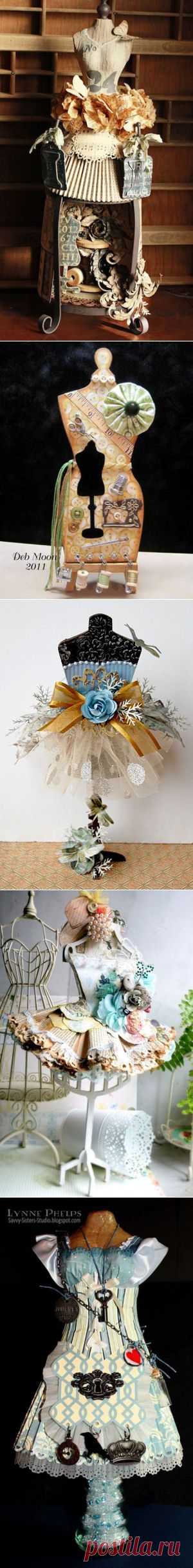 Идеи: Манекены - Скрапбукинг для всех! - Rus-scrap.ru - Scrapbooking