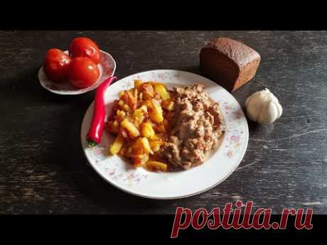 БЕФСТРОГАНОВ из ИНДЕЙКИ с ГРИБАМИ. Выпуск №1230