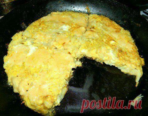 Картофельная запеканка на сковороде за 7 минут.