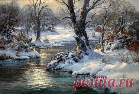 Американский художник Чарльз Викери (Charles Vickery 1913–1998)