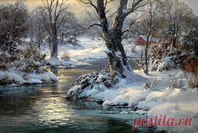 Американский художник Чарльз Викери (Charles Vickery 1913–1998)